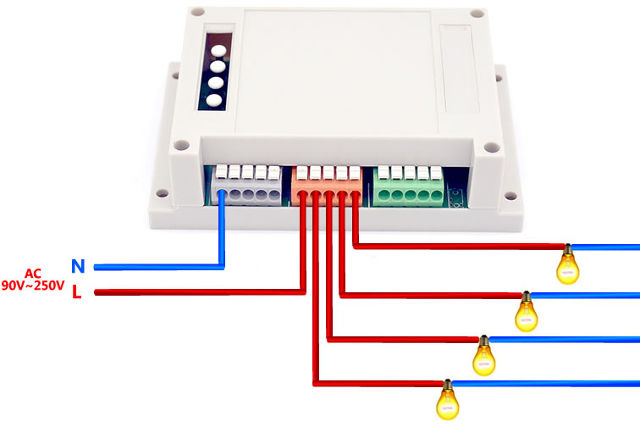 Sonoff wiring for lights
